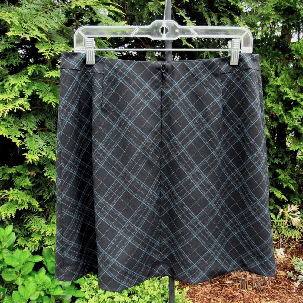 The Limited Plaid Stretch Skirt